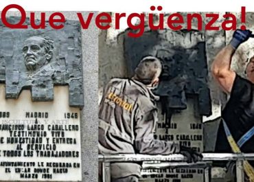 Una placa para Largo Caballero