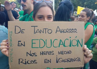 Huelga en la enseñanza madrileña